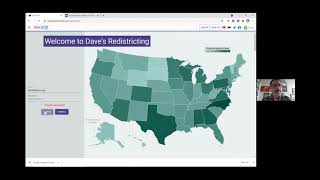 Dave’s Redistricting App District mapping tool training [upl. by Flodnar]