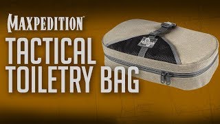 Travel advice Maxpedition® Tactical Toiletry Bag for on the go around the world [upl. by Llerad692]