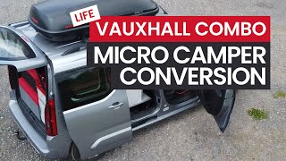 VAN TOUR Vauxhall Combo Life Micro Camper 2 Berth [upl. by Ad]