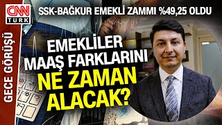 SSKBAĞKUR Emeklisinin Zam Oranı I25 Oldu Peki Emekliler Maaş Farklarını Ne Zaman Alacak [upl. by Yknip417]