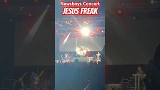 This Drummer Needs a Raise Jesus Freak Newsboys Concert christianmusic drums drummer [upl. by Noremmac]