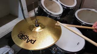 Paiste 101 13quot vs Paiste 400 14quot vs Mapex Tornado 14quot HiHat comparison [upl. by Idnyc]