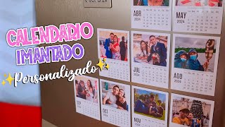 Haz tu Propio CALENDARIO IMANTADO PERSONALIZADO💕 con Plantillas gratis [upl. by Alejandro]