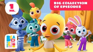 Beadies — Cartoons with animals — Collection of episodes — Cartoons for kids development [upl. by Simmie]