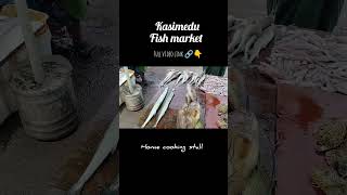 Kasimedu fish market kasimedu fishmarket fish homecookingstall shorts [upl. by Eerahs636]