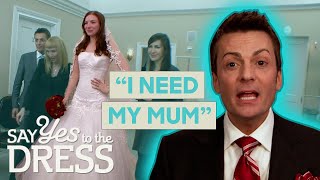 Bride Struggles When Her Mum Can’t Attend Bridal Appointment  Say Yes To The Dress [upl. by Rimahs]