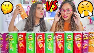 NÃO ESCOLHA A BATATA PRINGLES ERRADA SLIME CHALLENGE  JULIANA BALTAR [upl. by Seely]