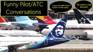 Best Funniest ATC Conversations Air Traffic Control Compilation [upl. by Daniala]