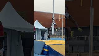 Senior girl polevault 😱😱 [upl. by Blasius]