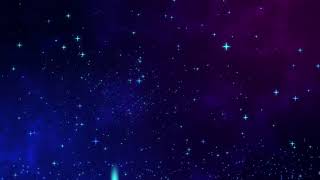 ✨🎶 Star Dust Night Sky Twinkling Animated VJ Loop Video Background for Edits [upl. by Pearson]