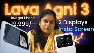 Lava Agni 3 Specs Review  JTT  techtelugu telugu [upl. by Berck586]