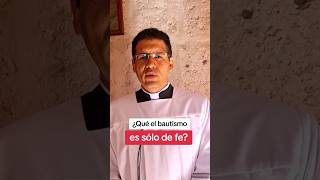 El bautismo es necesario bautismo fe catolicos iglesiacatolica salvacion [upl. by Datnow94]