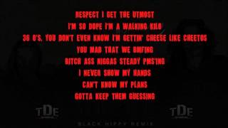 Kendrick Lamar UOENO Remix  LYRICS Black Hippy KDot Q Soul Jay Rock [upl. by Sillek]