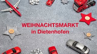 Weihnachtsmarkt 2024 bei Herpa Miniaturmodelle GmbH [upl. by Nehtanoj]