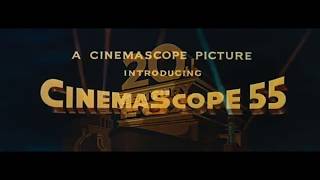 20th Century Fox logo February 16 1956 Introducing CinemaScope 55 [upl. by Gilberto282]