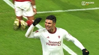 😱Casemiro Last Min Goal vs Nottingham forest  Manchester United vs Nottingham forest 10 [upl. by Aw]