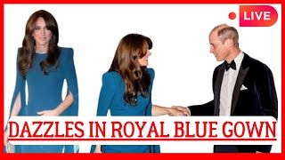 ROYALTY SHOCKED PRINCESS CATHERINE DAZZLES IN BLUE DRESS AT ROYAL VARIETY PERFORMANCE [upl. by Lemieux15]