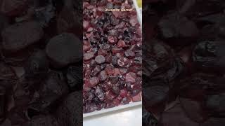 Stunning lot of Rhodolite Garnet gemstone nature crystals gems diamond jewellery [upl. by Ytak]