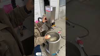 Fully automatic induction ramen machine can make 400 bowls of noodles in one hour [upl. by Lleruj]