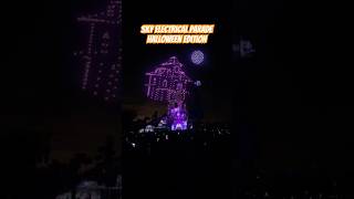 Halloween Edition Sky Electrical Parade at Disneyland Paris 2024 [upl. by Nidorf]