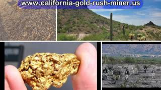 Arizona Gold Prospecting Wickenburg Arizona [upl. by Natale]