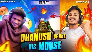 DFG BROKE HIS MOUSE 🤣 5000 ₹ 🤑💰 BET MATCH WITH DFG 🔥 DFG SQUAD VS SAAHOYT 👑 [upl. by Cutlerr222]