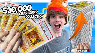 My 30000 Charizard Pokemon Card Collection  Vintage PSA [upl. by Eceinej542]