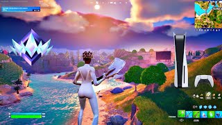 PS5 Fortnite Chapter 5 UNREAL RANKED Gameplay 4K 120FPS [upl. by Fleeman]