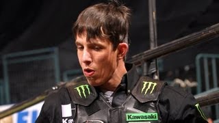 WRECK JB Mauney stepped on by Stubby PBR [upl. by Adidnere]