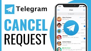 How To Cancel Join Request In Telegram  Full Guide 2024 [upl. by Inttirb]