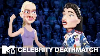 Anna Kournikova vs Danica Patrick  Celebrity Deathmatch [upl. by Stuart]