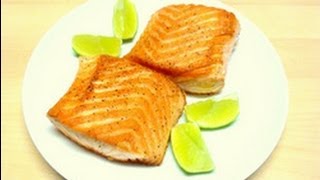 PanSeared Salmon Crispy on the Outside Moist on the Inside [upl. by Jeraldine]