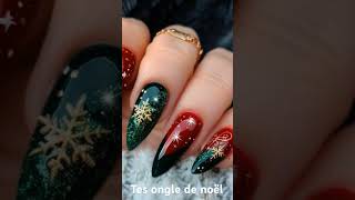 Tes ongle de noel [upl. by Augy]