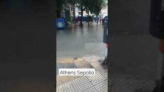 Wetter in Athen Greece im Oktober 2021 🇬🇷 ☔ 🌩 shorts [upl. by Morentz581]