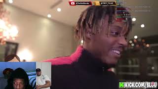 B LOU amp ZIAS REACT TO JUICE WRLDS BEST FREESTYLES  TREGOTBANDS REACTION [upl. by Akessej382]