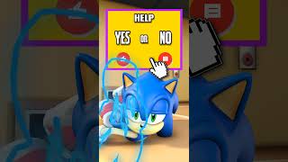 HELP Sonic Become Super Fast In A Speed Competition With Shadow x Knuckles Perfect Outlines [upl. by Moretta]