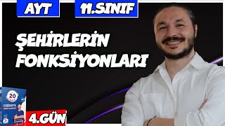 🌍 ŞEHİRLERİN FONKSİYONLARI SORU ÇÖZÜMÜ 2025 🔴27 Günde AYT Coğrafya  4 🟡11sınıf coğrafya  4 [upl. by Alyehc824]