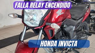 Honda Invicta falla de relevador de encendido [upl. by Mannie]