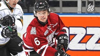 Ryan Merkley 20172018 OHL Highlights [upl. by Johnsten]