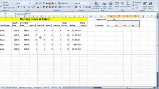 Excel  Using a Macro to set Conditional Formatting [upl. by Imac]