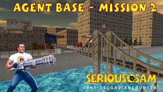 Agent Base Mission 2 SERIOUS ALL SECRETS  Serious Sam Classic The Second Encounter [upl. by Alyn625]