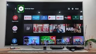 Talkback Kapatma  Android TV  Akıllı TV [upl. by Ahsirek856]