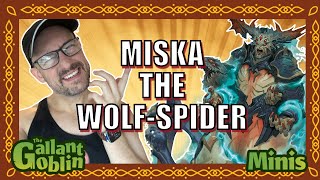 Miska the WolfSpider Review  Vecna Eve of Ruin  Icons of the Realms WizKids Games [upl. by Etteraj]