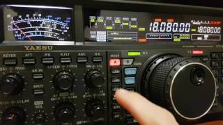 WHAT Chinese Broadcast Radio jammer in 17m CW segment [upl. by Ioj]