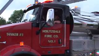 2014 Clearfield County Pennsylvania Fair Firemens Parade [upl. by Nerland]