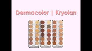 Como usar dermacolor da Kryolan [upl. by Ainat]