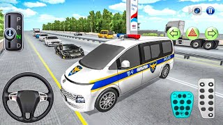 New Police Van Hyundai Staria Highway Patrol Duty  3D Driving Class Simulation  Android gameplay [upl. by Goodrow]