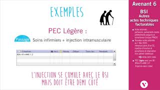 Avenant 6  Actes cumulables avec le BSI [upl. by Felita220]