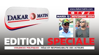 🔴VIOLENCES POLITIQUES  RÔLE ET RESPONSABILITE DES ACTEURS I MAR 12 NOV 2024 [upl. by Raji]