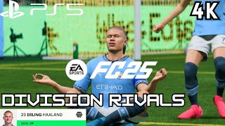 EA Sports FC 25 PS5  Division Rivals Road to 1st Div Week 92 Only Pack Players  4K 60FPS [upl. by Winn549]